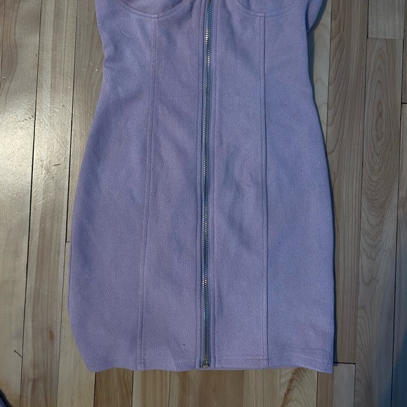 Bodycon zip-up dress - Picture 2 of 3